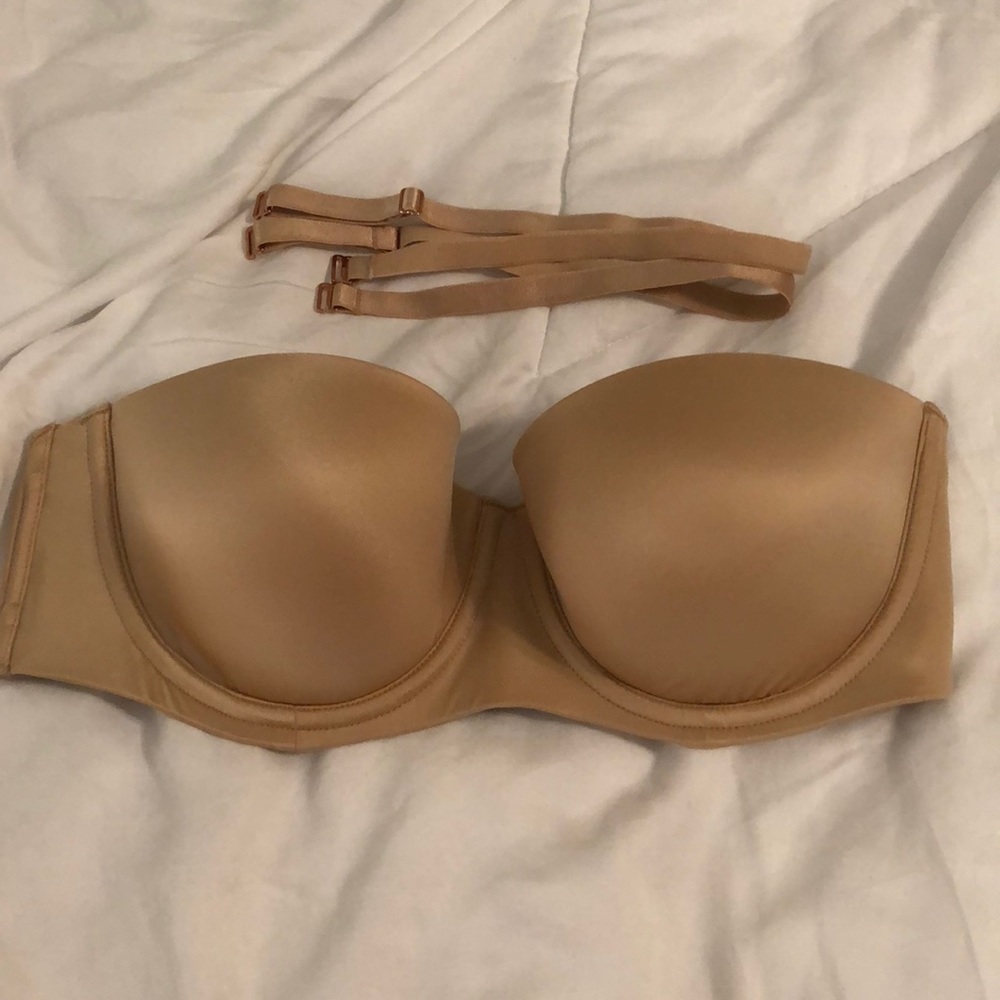 Strapless bra